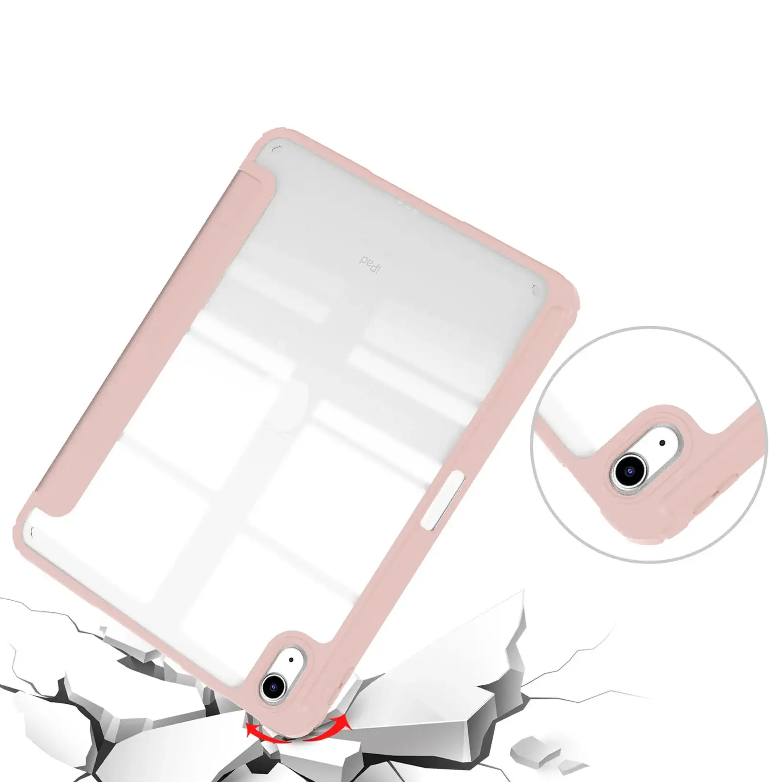 Чохол-книжка Soft Edge BeCover з кріпленням Apple Pencil для Apple iPad 10.9
