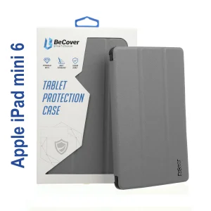 Чехол-книжка Tri Fold Hard BeCover для Apple iPad mini 6 2021 Gray (706855)