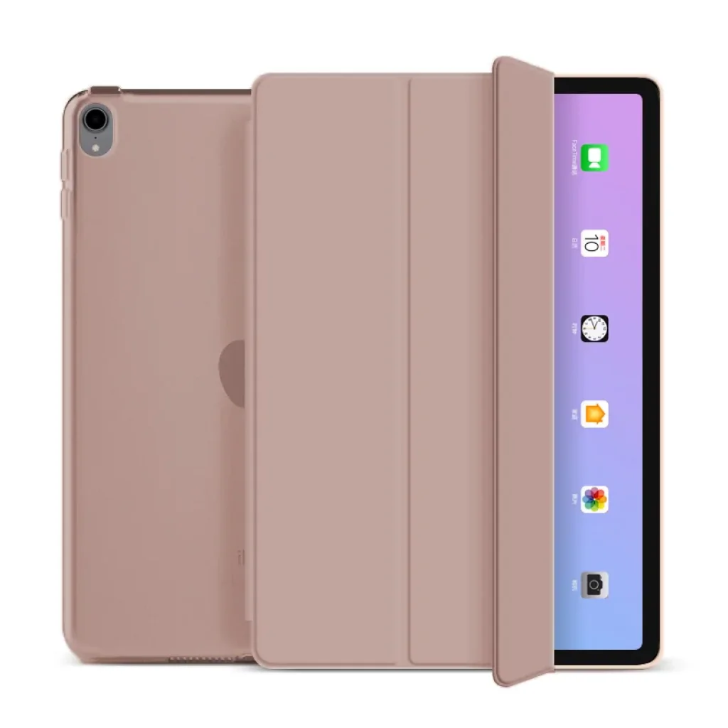Чохол-книжка Tri Fold Hard BeCover для Apple iPad mini 6 2021 Rose Gold (706859)