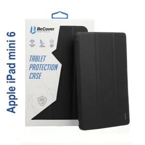 Чехол-книжка Tri Fold Soft TPU BeCover для Apple iPad mini 6 2021 Black (706720)
