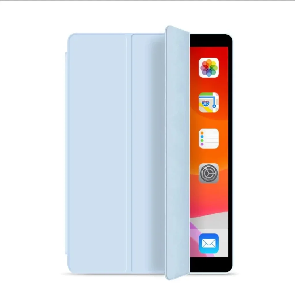 Чехол-книжка Tri Fold Soft TPU BeCover для Apple iPad mini 6 2021 Light Blue (706723)