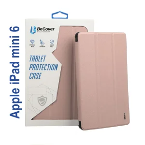 Чехол-книжка Tri Fold Soft TPU BeCover для Apple iPad mini 6 2021 Pink (706724)
