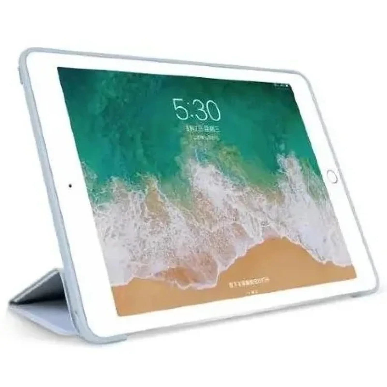 Чехол-книжка Tri Fold Soft TPU Silicone BeCover для Apple iPad 9.7 2017/2018 A1822/A1823/A1893/A1954 Light Blue (708512)