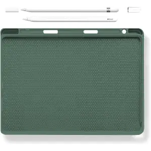 Чохол-книжка з бездротовою клавіатурою BeCover для Apple iPad Air 4 10.9 2020/2022 Dark Green (709679)