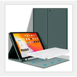 Чохол-книжка з бездротовою клавіатурою BeCover для Apple iPad Pro 12.9 2020/2021/2022 Dark Green (709681)