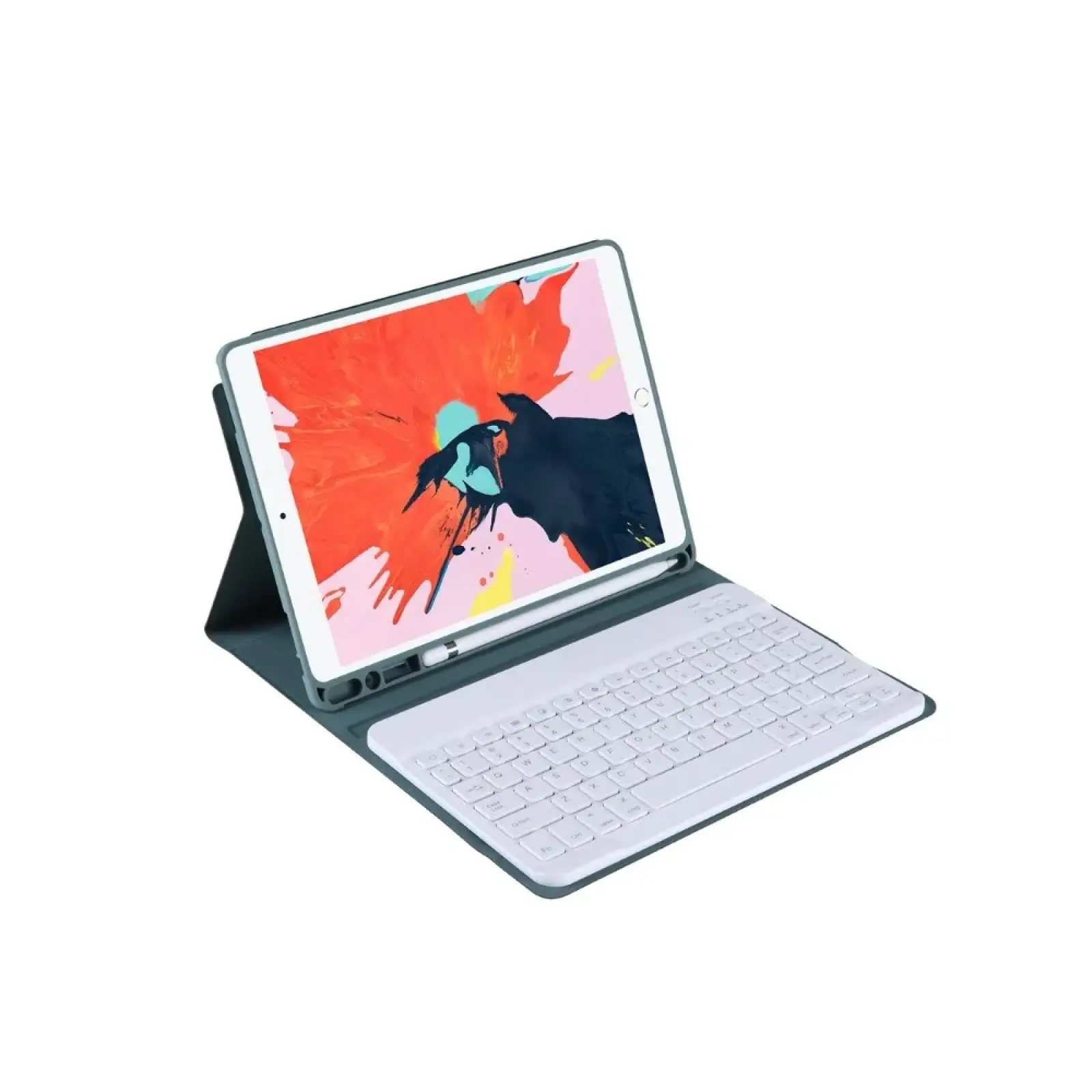 Чохол-книжка з бездротовою клавіатурою BeCover для Apple iPad Pro 12.9 2020/2021/2022 Dark Green (709681)