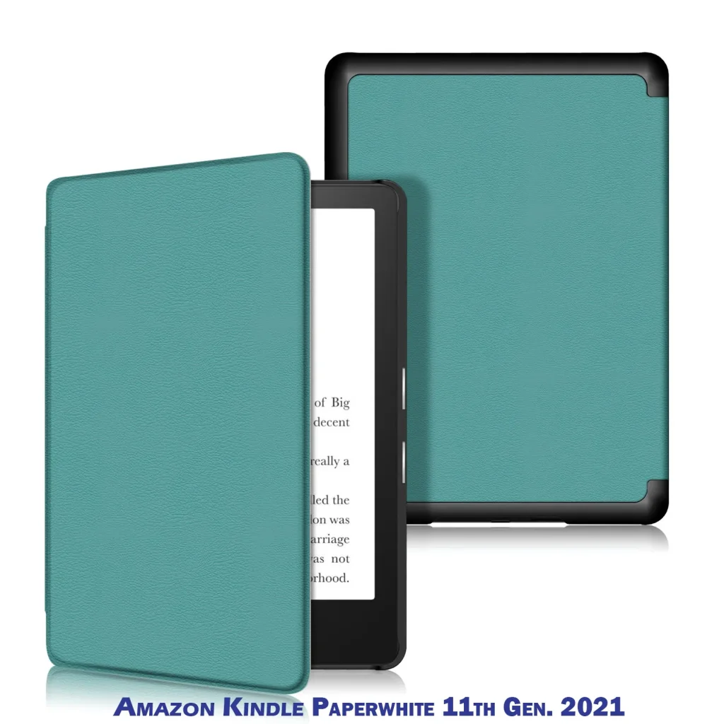 Чехол-книжка BeCover Smart Case для Amazon Kindle Paperwhite 11th Gen. 2021 Dark Green (707204)