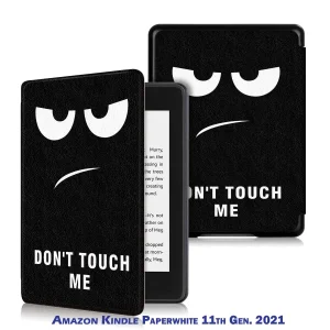 Цвет: Черный - Чехол-книжка BeCover Smart Case для Amazon Kindle Paperwhite 11th Gen. 2021 Don't Touch (707211)