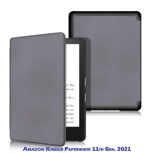 Цвет: Серый - Чехол-книжка BeCover Smart Case для Amazon Kindle Paperwhite 11th Gen. 2021 Gray (707205)