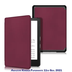 Цвет: Бордовый - Чехол-книжка BeCover Smart Case для Amazon Kindle Paperwhite 11th Gen. 2021 Red Wine (707208)