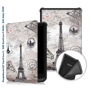 Колір: Сірий - Чохол-книжка BeCover Smart Case для Pocketbook 6" 606/616/617/627/628/632 Touch HD 3/632 Plus/632 Aqua/633 Paris (707158)