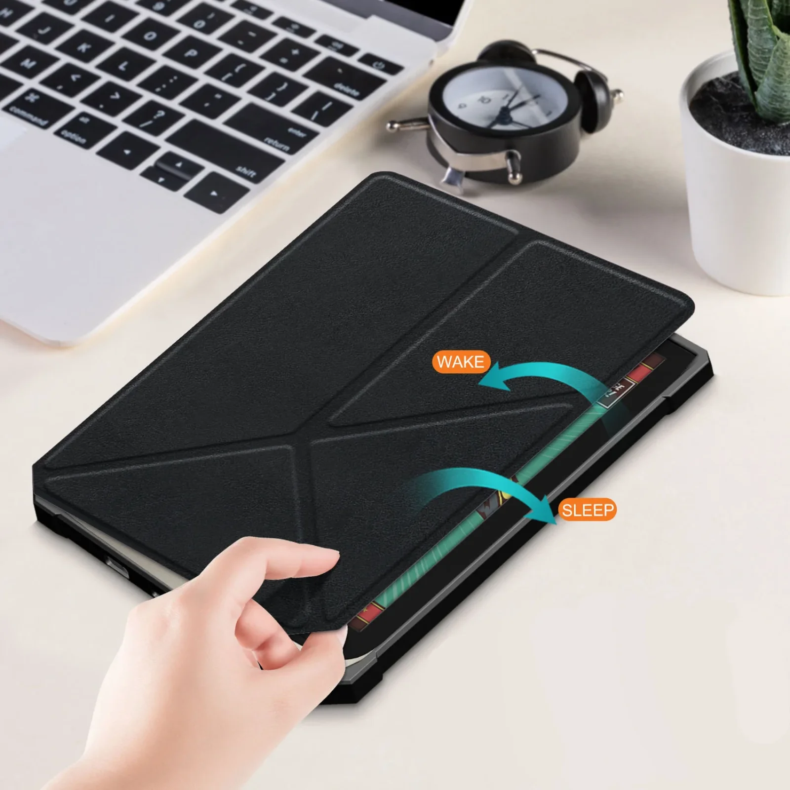 Обкладинка Ultra Slim Origami BeCover для PocketBook 740 Inkpad 3 / Color / Pro Butterfly (707452)
