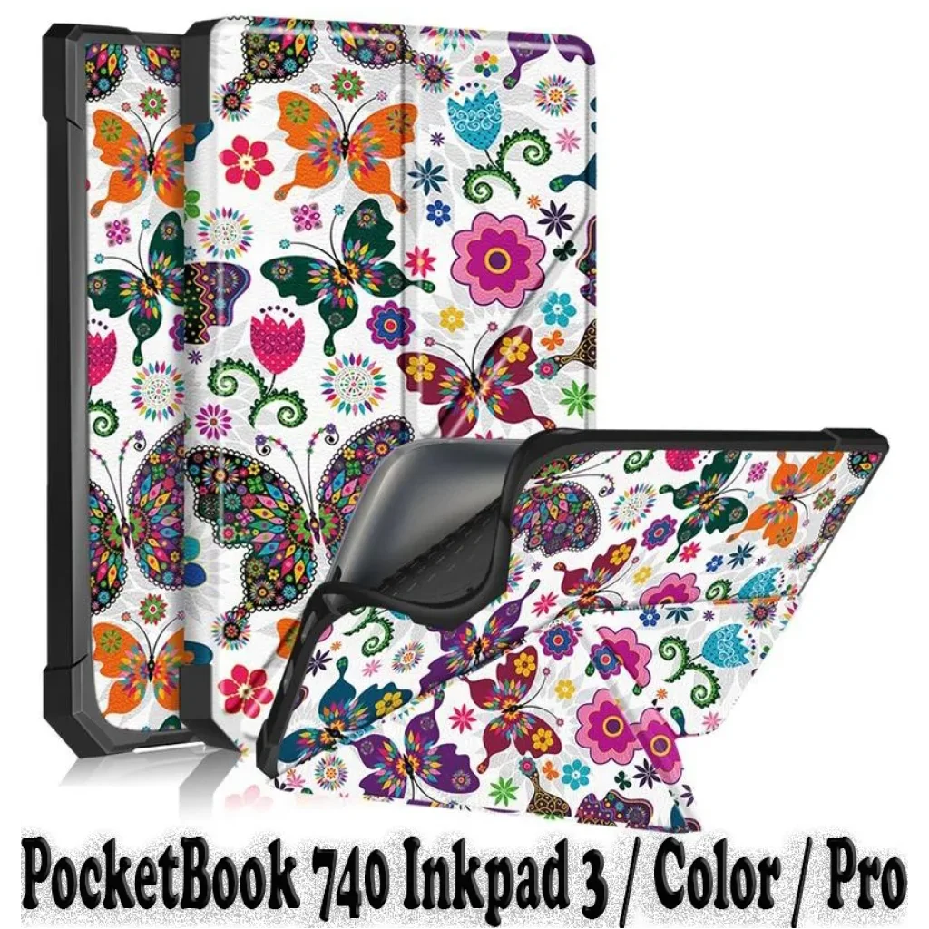 Обкладинка Ultra Slim Origami BeCover для PocketBook 740 Inkpad 3 / Color / Pro Butterfly (707452)