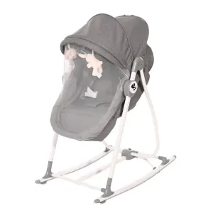 Кроватка-качели 3в1 Lorelli ALICANTE (grey)