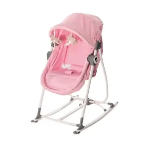 Кроватка-качели 3в1 Lorelli ALICANTE (pink)