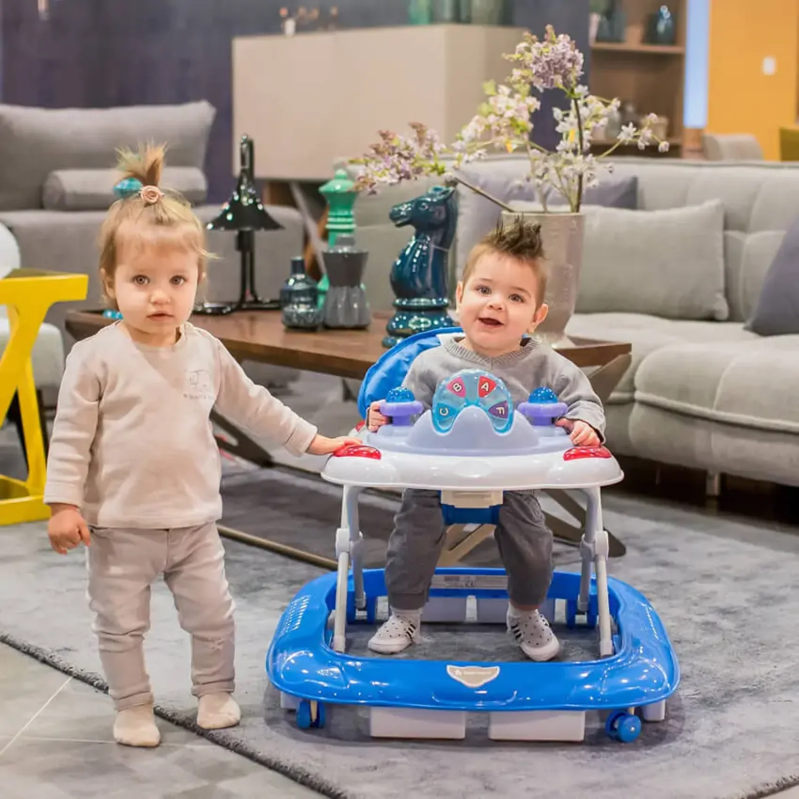 Ходунки Lorelli SCHOOL (blue)