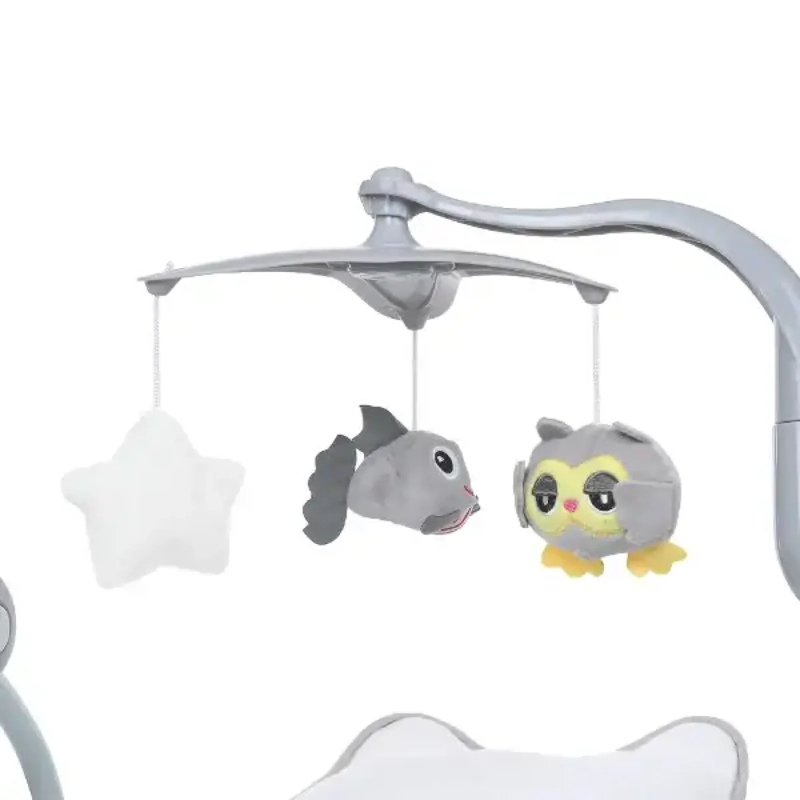 Гойдалка El Camino TEDDY ME 1075 (gray animals)