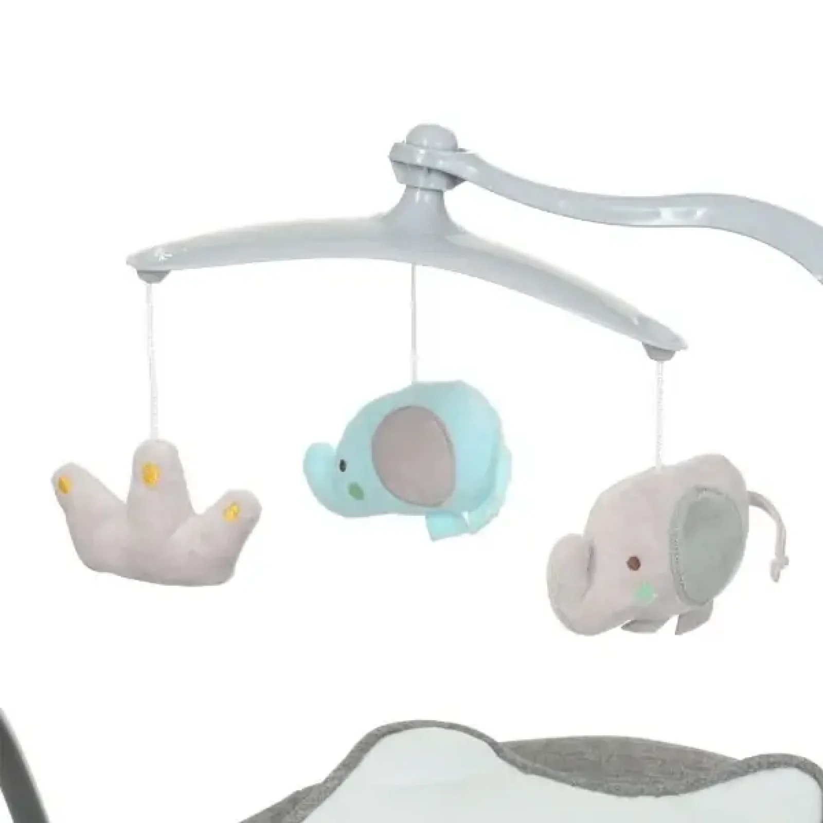 Гойдалки El Camino TEDDY ME 1075 (gray linen drops)