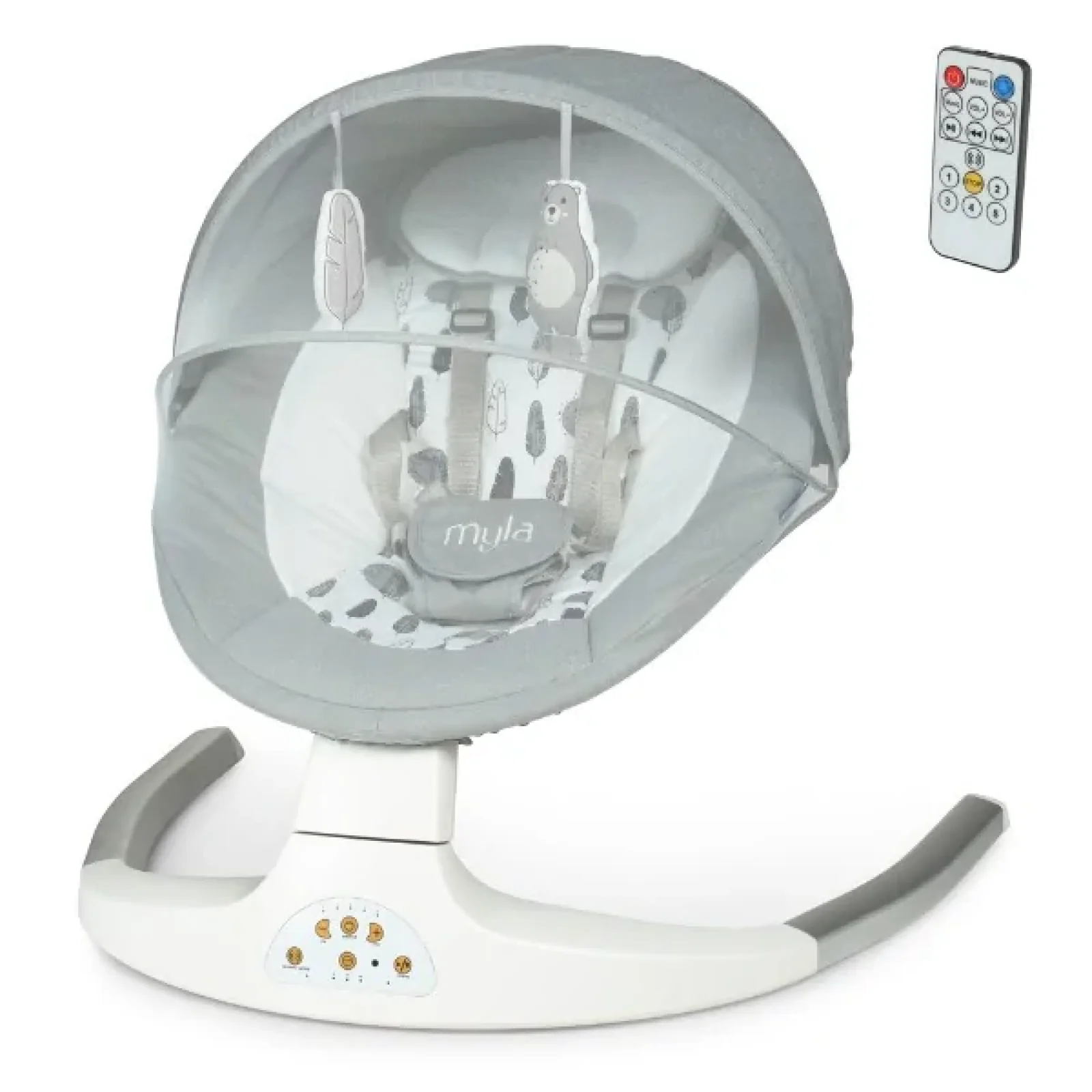 Заколисуючий центр El Camino ME 1074 MYLA (soft gray)