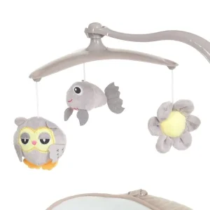 Гойдалка-шезлонг El Camino ME 1076 EMMA (beige stars)