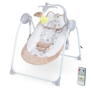 Гойдалка El Camino TEDDY ME 1075 (beige animals)