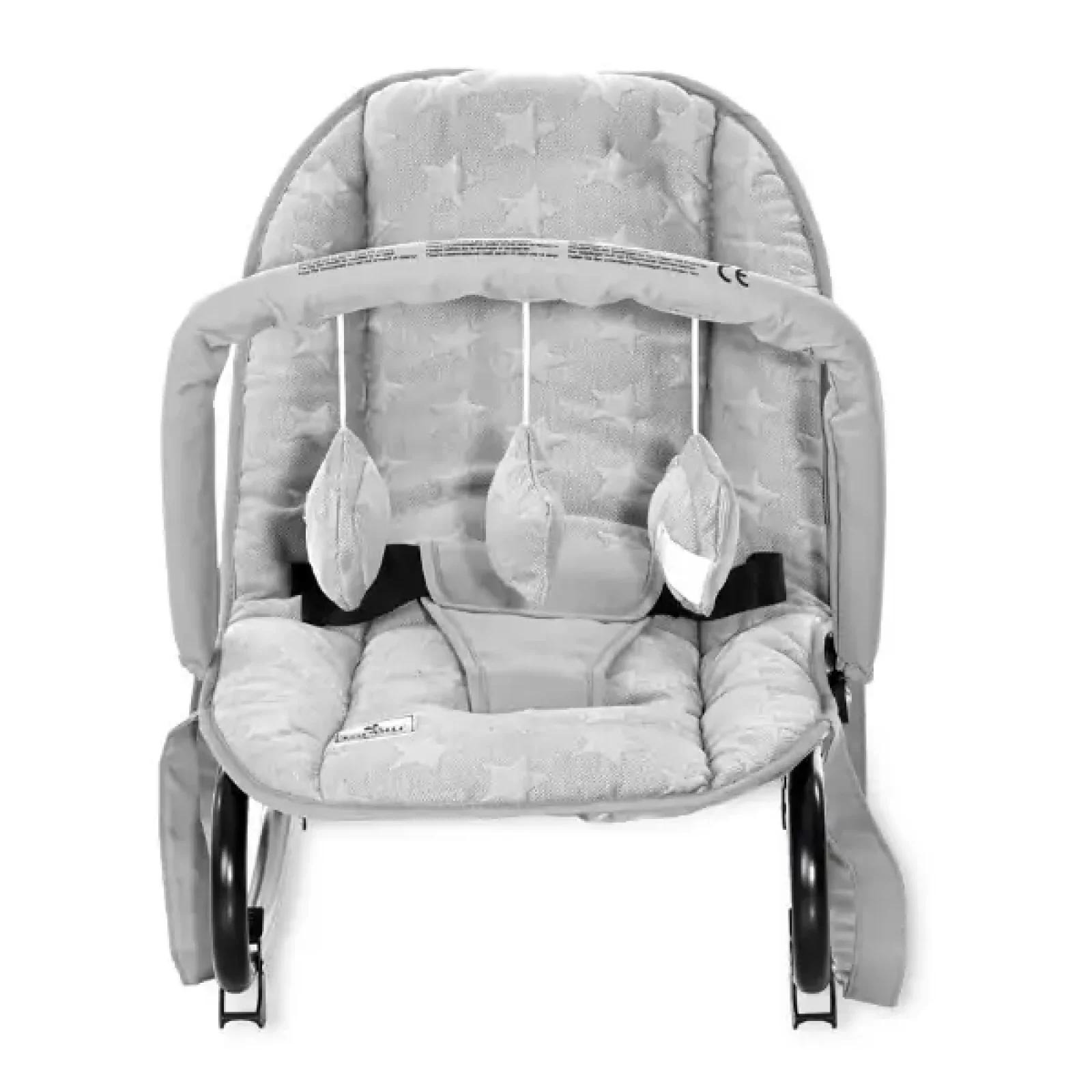 Шезлонг Lorelli ROCK STAR LUXE (cool grey stars)