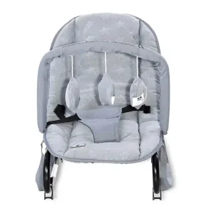 Шезлонг Lorelli ROCK STAR LUXE (silver blue stars)