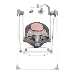 Шезлонг-Качели Lorelli TANGO (cameo rose stars)