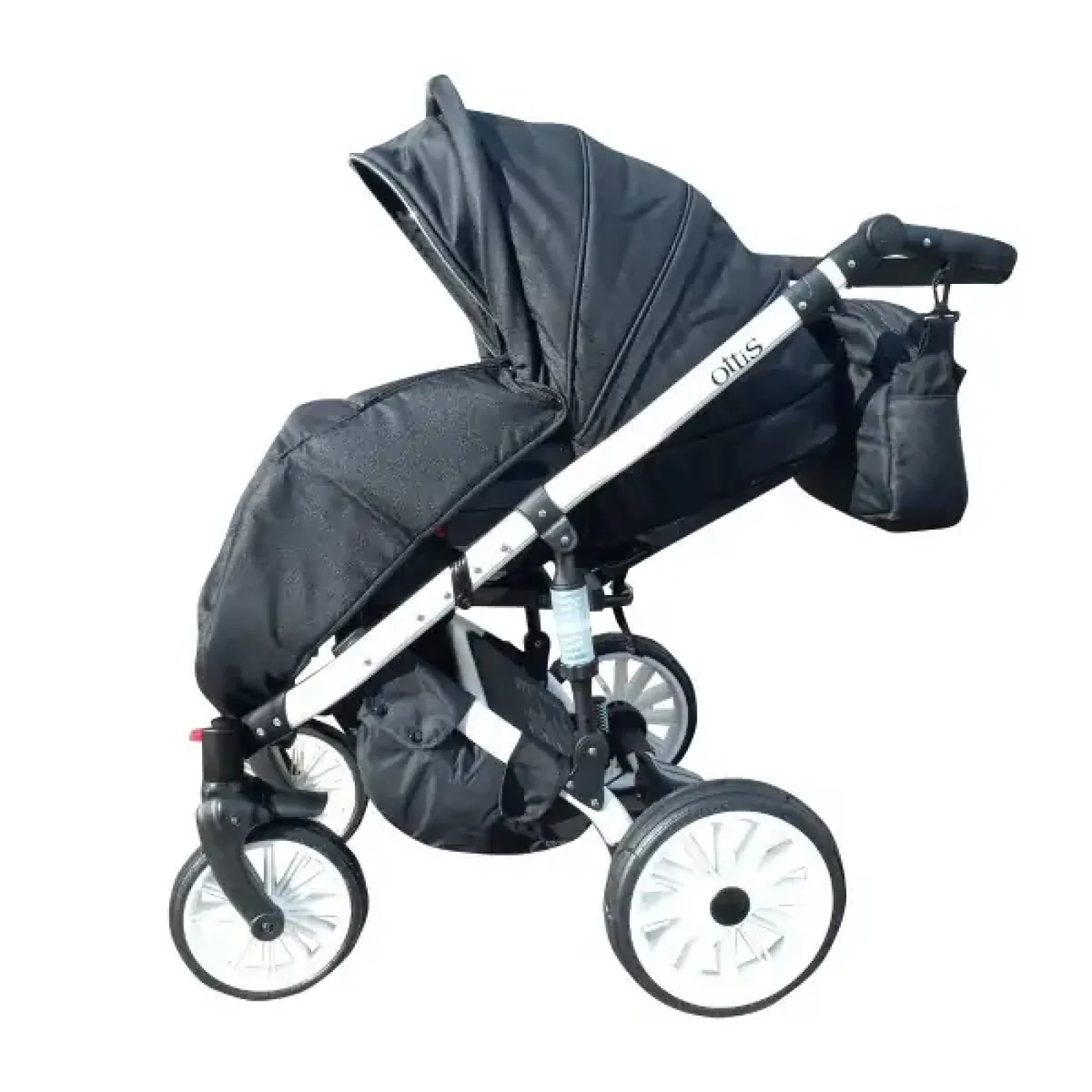 Коляска 3в1 ADBOR OTTIS BLACK 2020 Obi-05