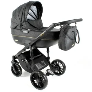 Коляска 3в1 ADBOR OTTIS BLACK 2020 Obi-05