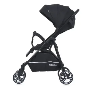 Коляска Bambi M 4249-2 (black matt)
