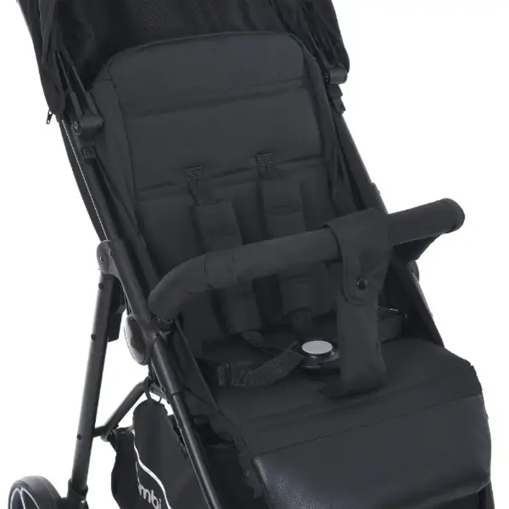 Коляска Bambi M 4249-2 (black matt)