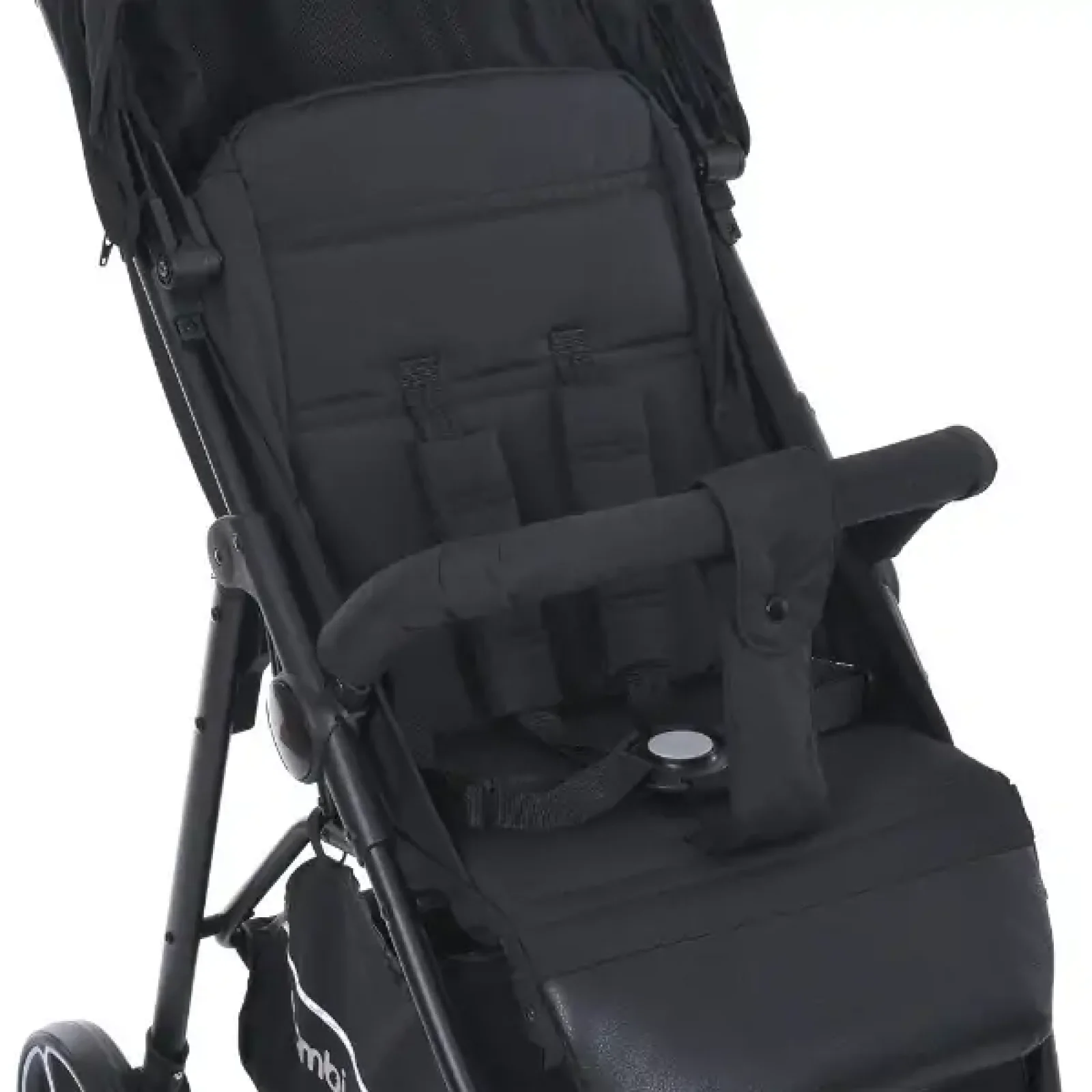 Коляска Bambi M 4249-2 (black matt)