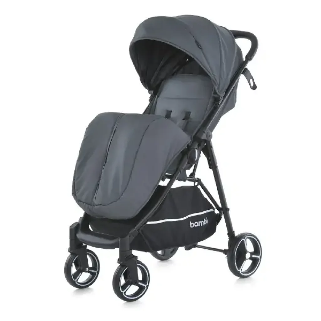 Коляска Bambi M 4249-2 (gray matt)