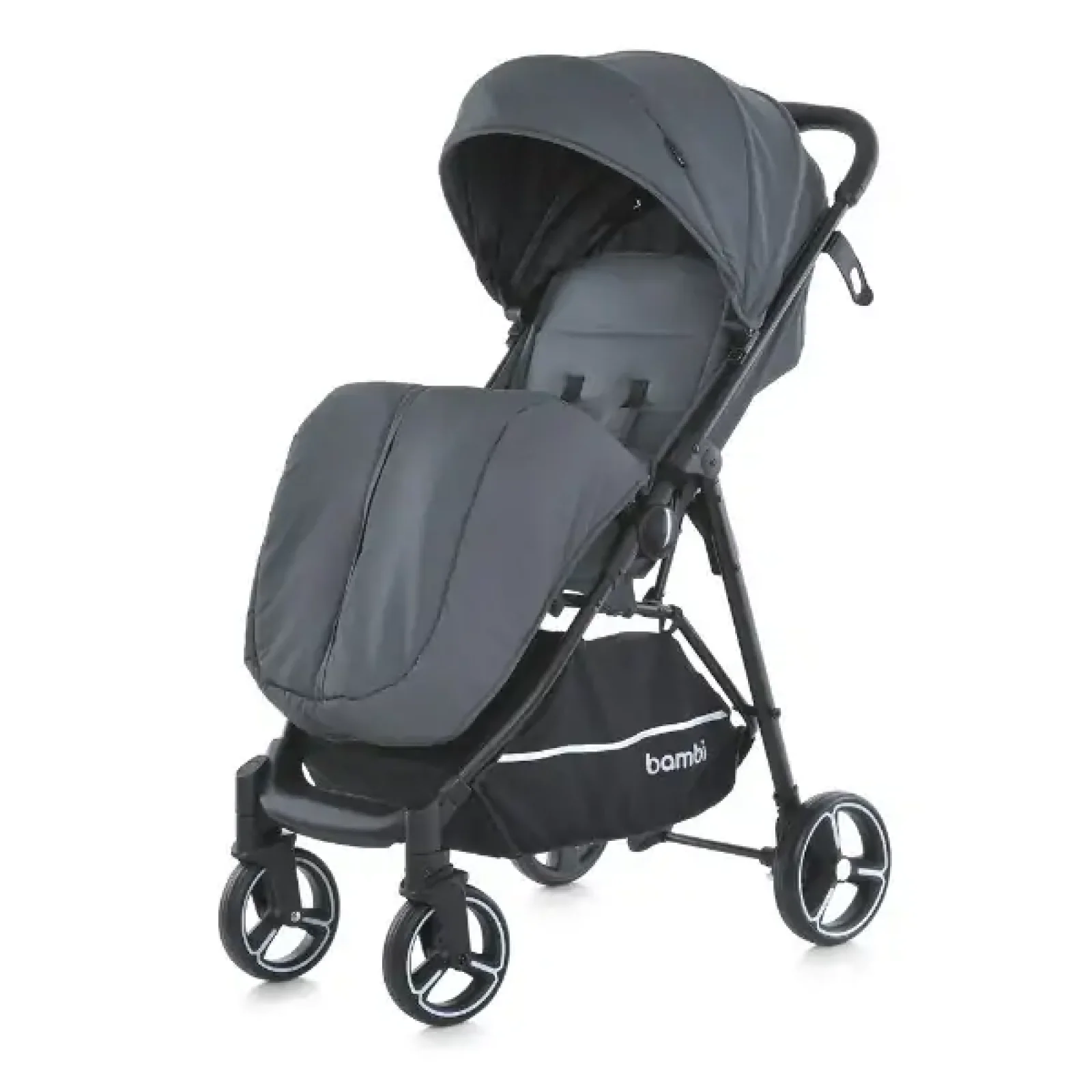 Коляска Bambi M 4249-2 (gray matt)
