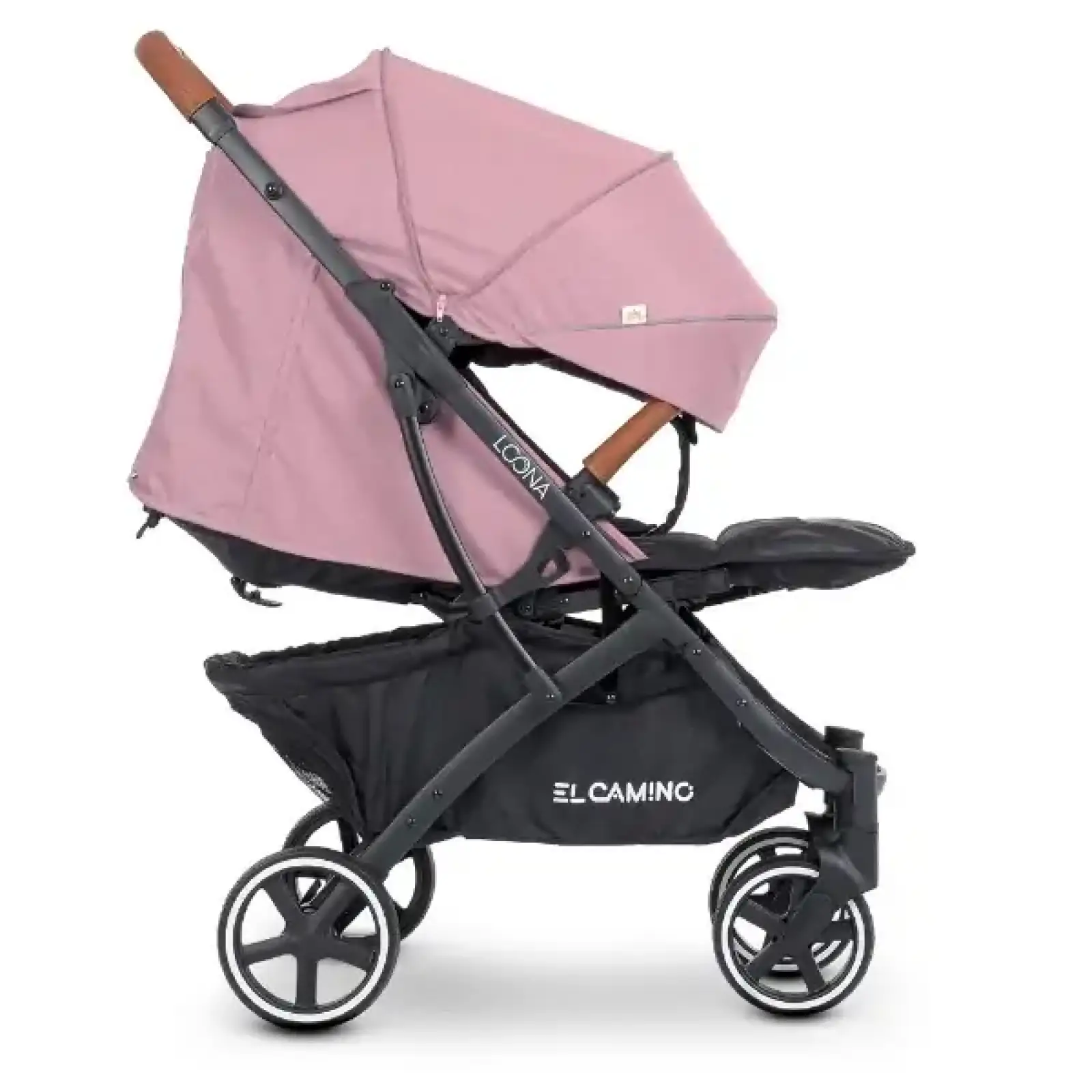 Коляска El Camino Loona ME 1090-1 (blush rose)