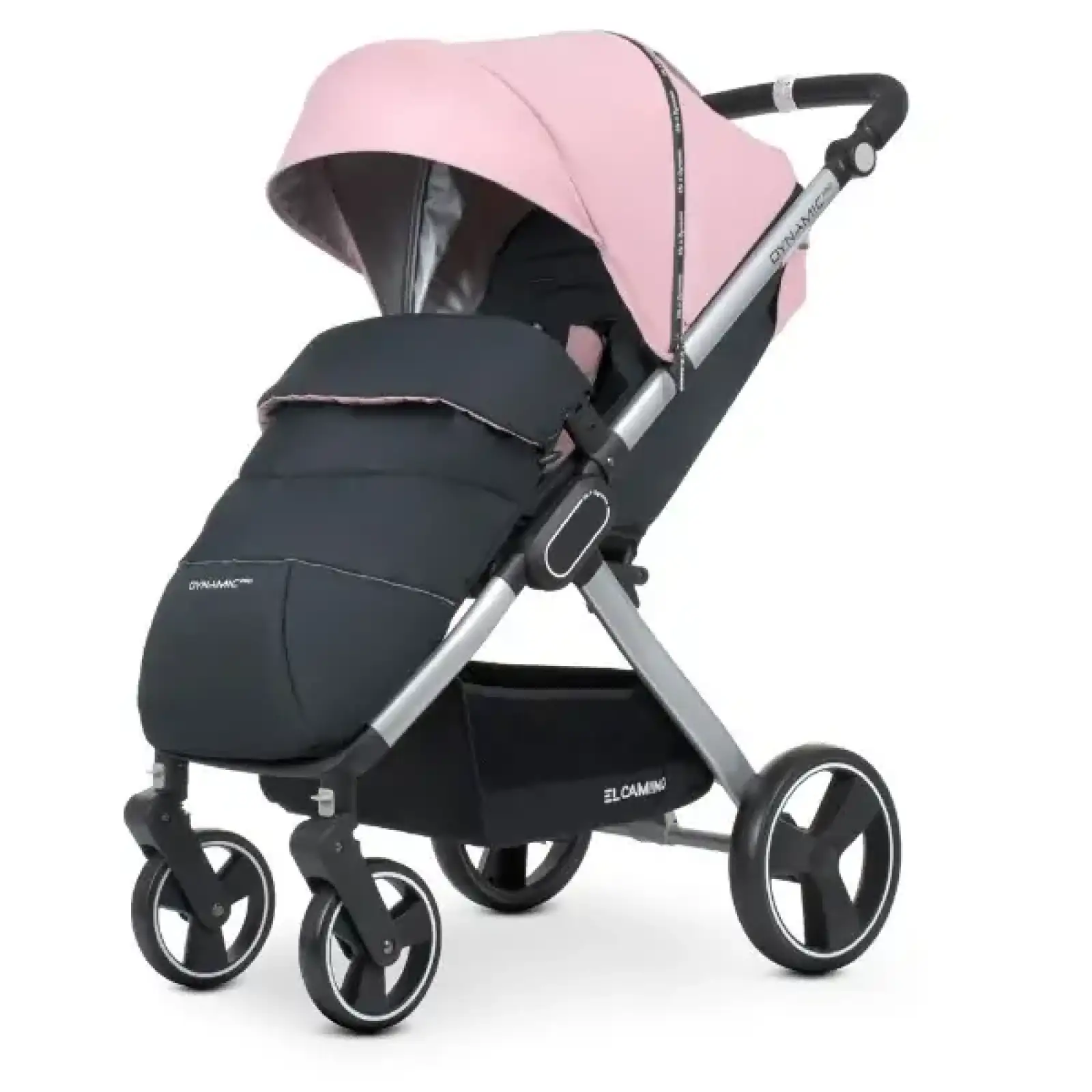 Коляска El Camino Dynamic PRO ME 1053N (pale pink)