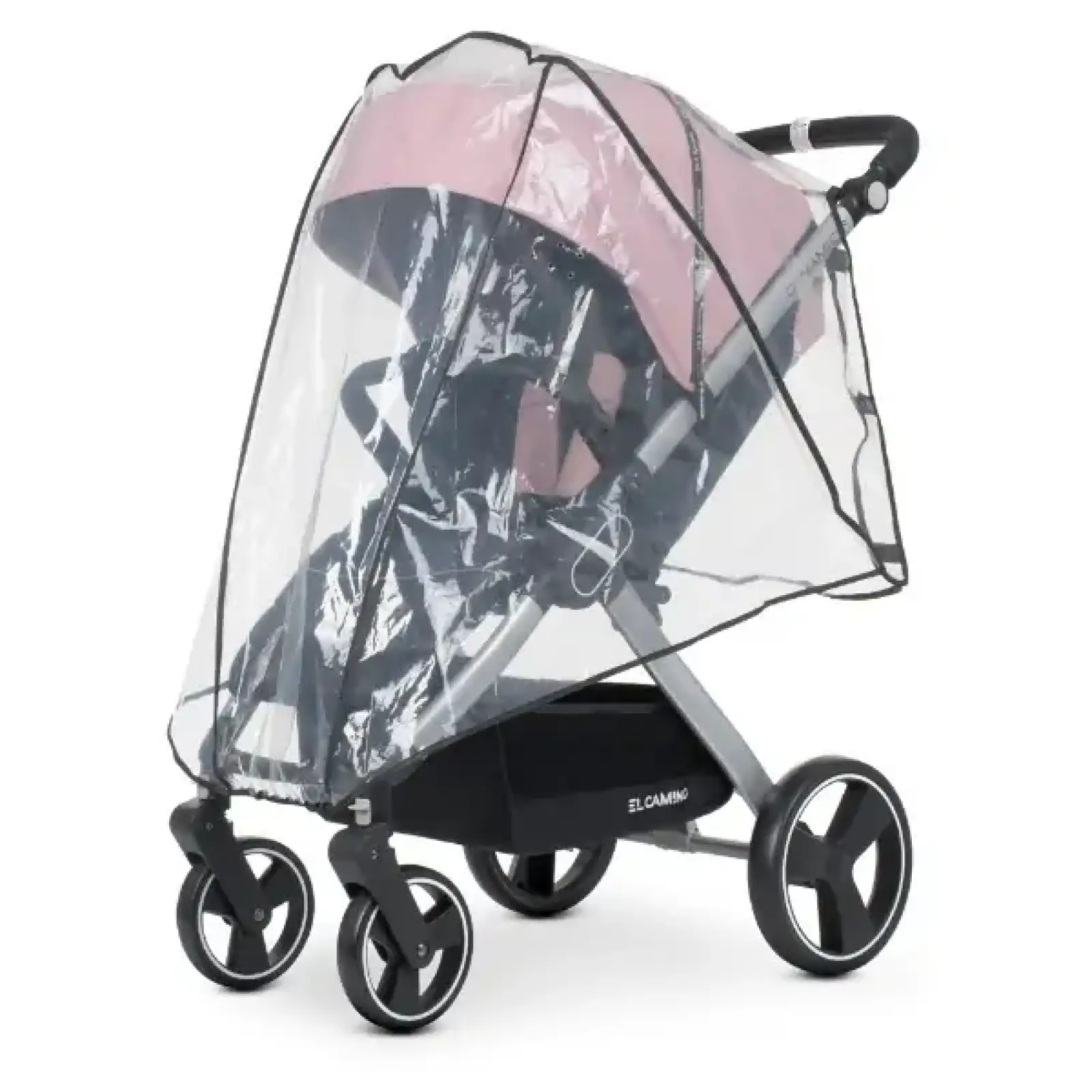 Коляска El Camino Dynamic PRO ME 1053N (pale pink)
