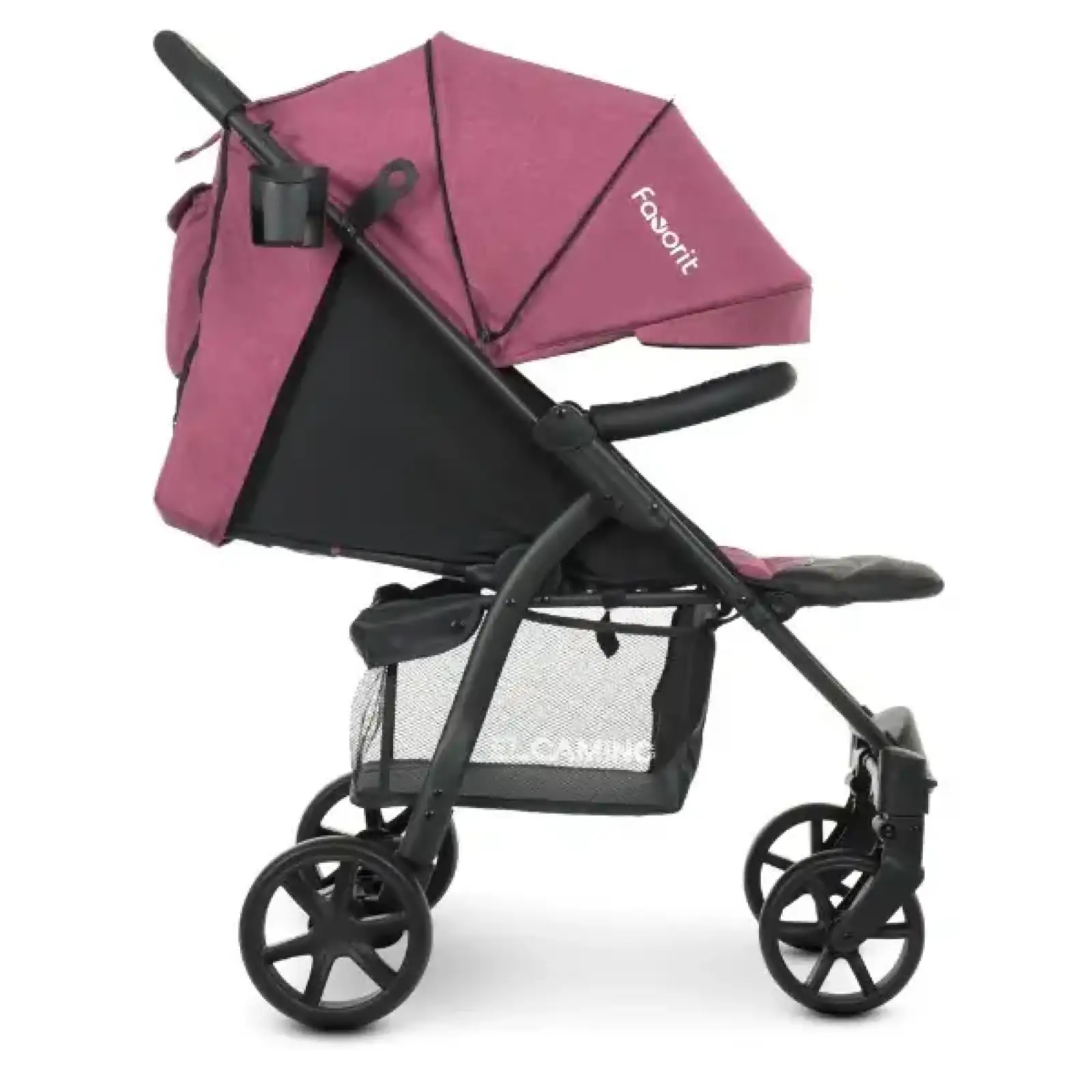 Коляска El Camino Favorit M 3409N (maroon)