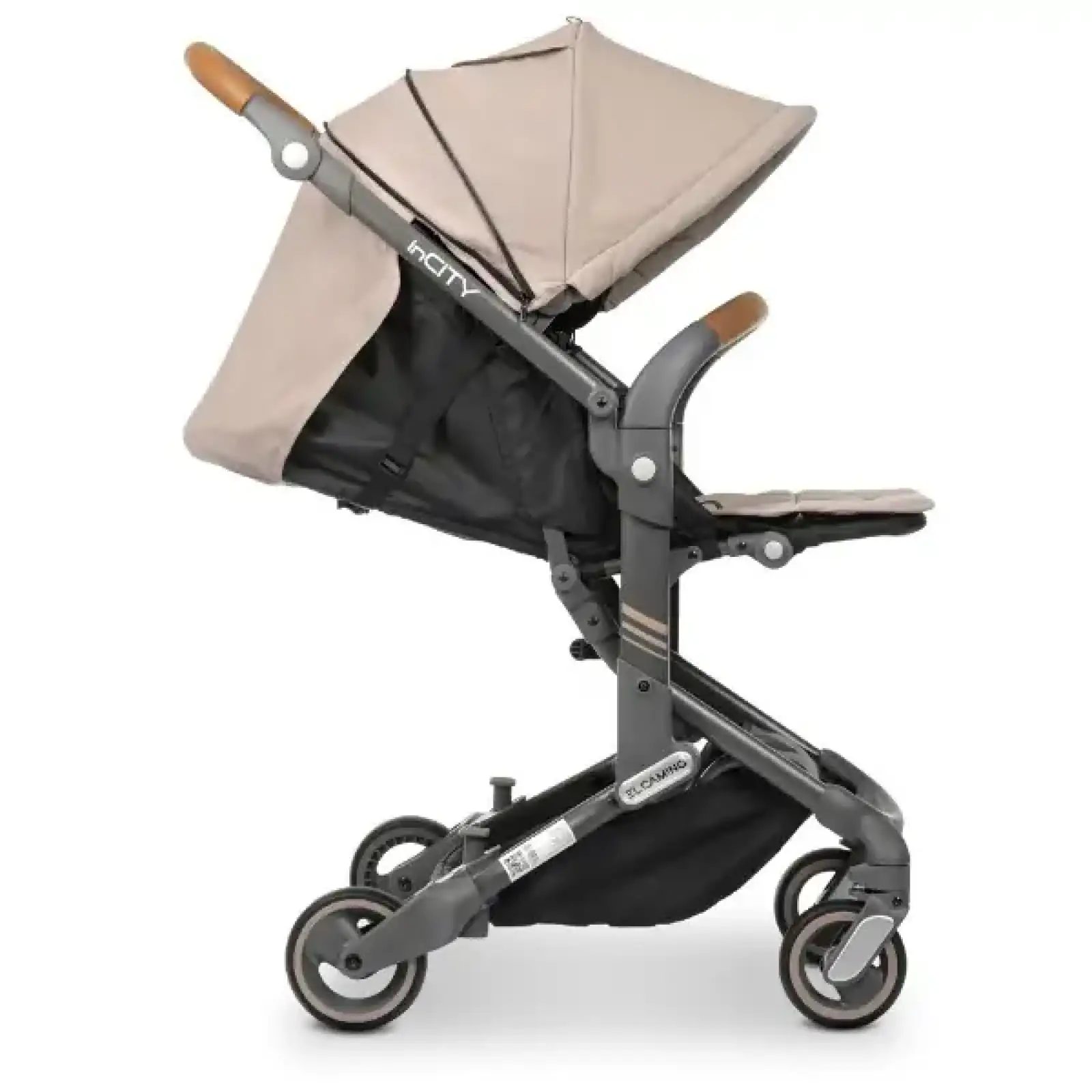 Коляска El Camino inCITY ME 1068 (beige)
