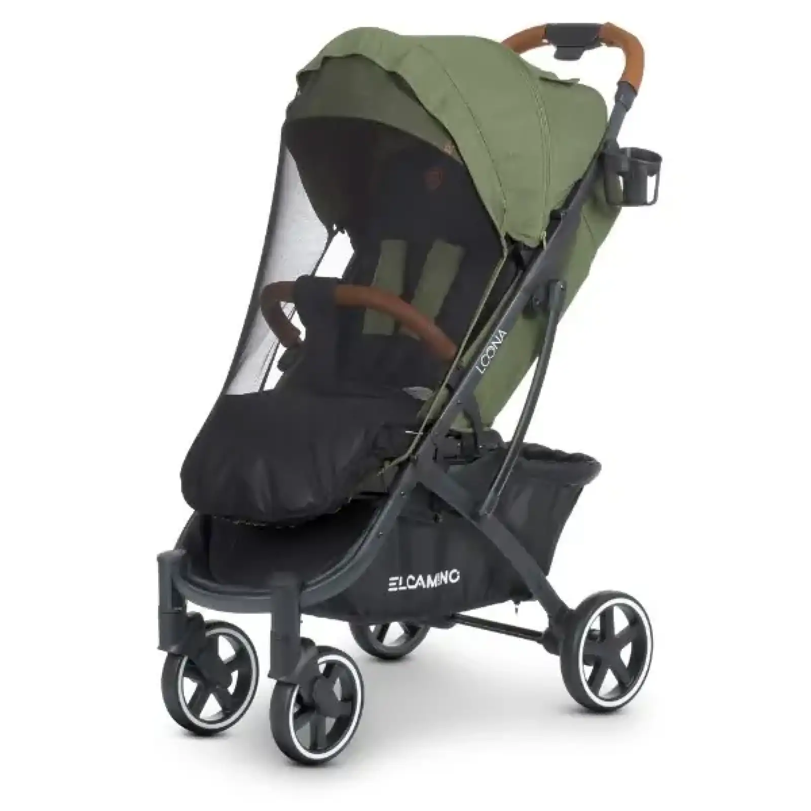 Коляска El Camino Loona ME 1090-1 (olive green)