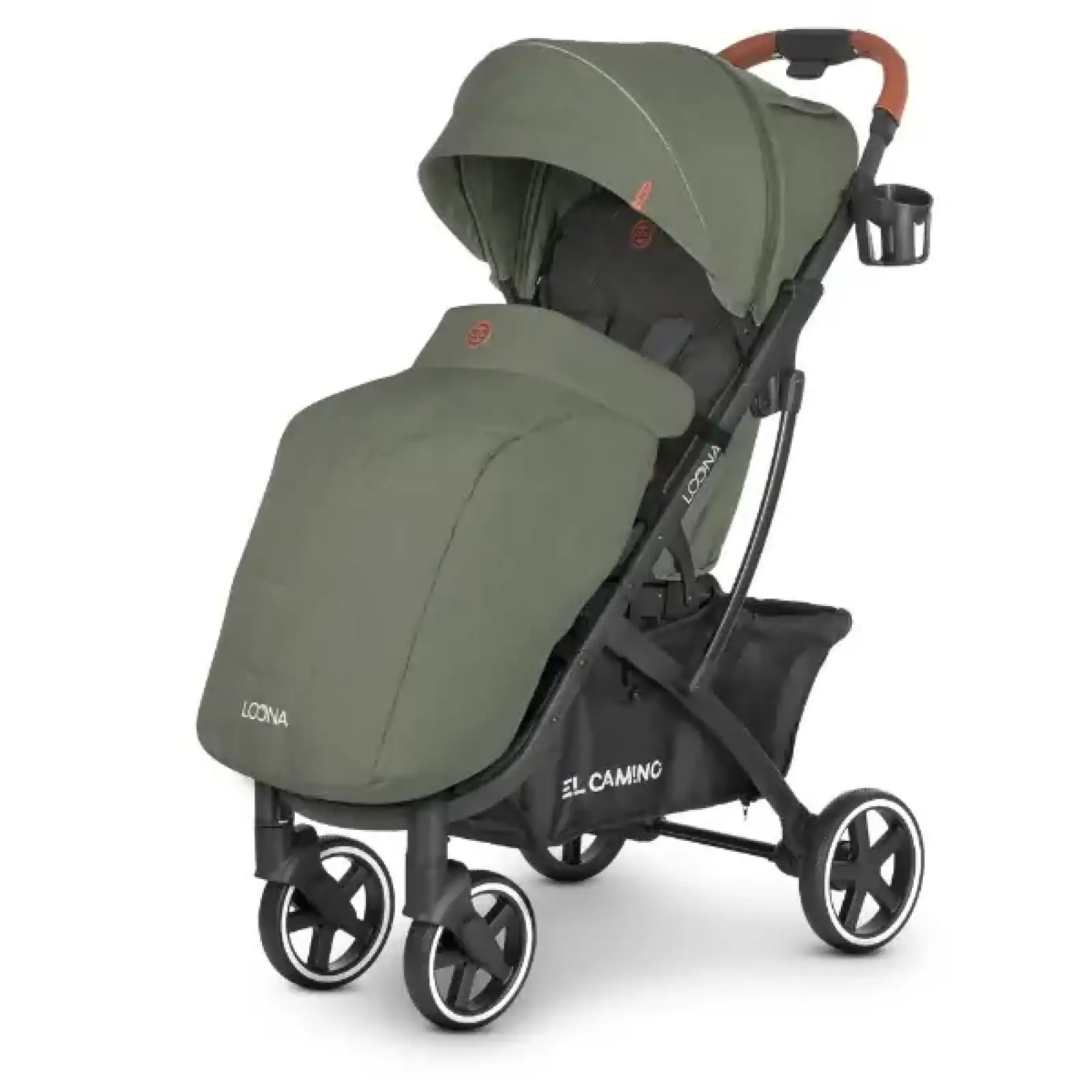 Коляска El Camino Loona ME 1090L (khaki)