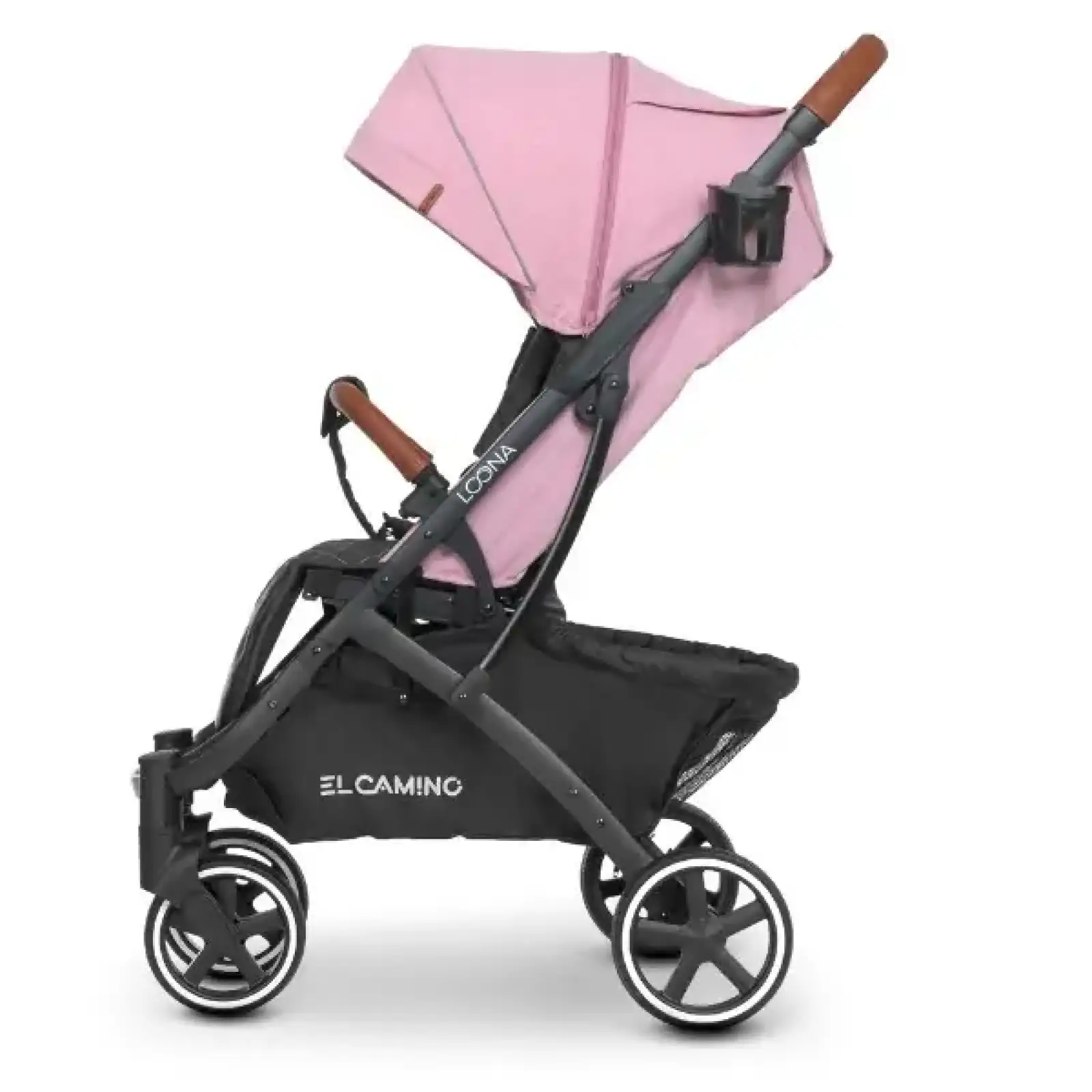 Коляска El Camino Loona ME 1090L (pink)