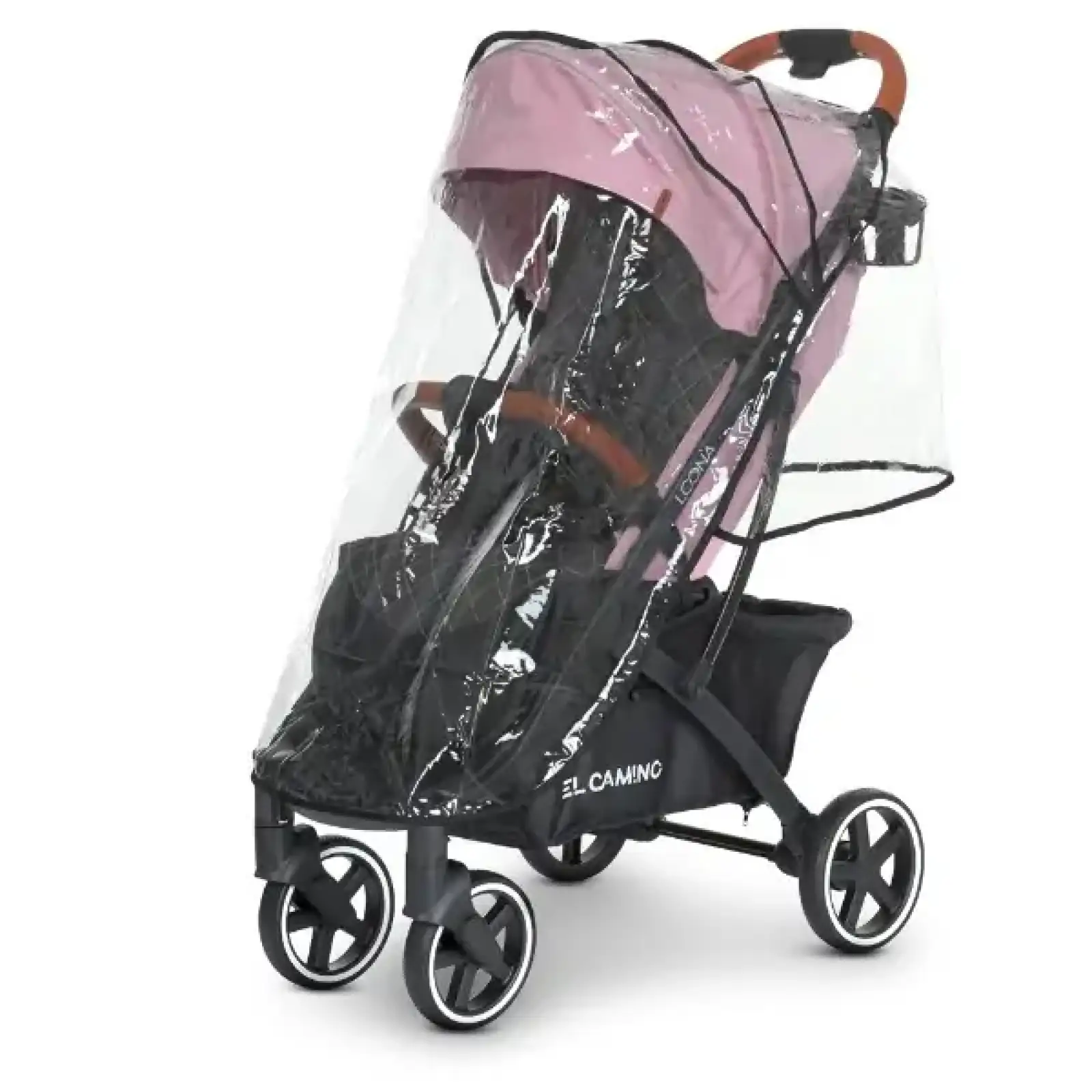 Коляска El Camino Loona ME 1090L (pink)