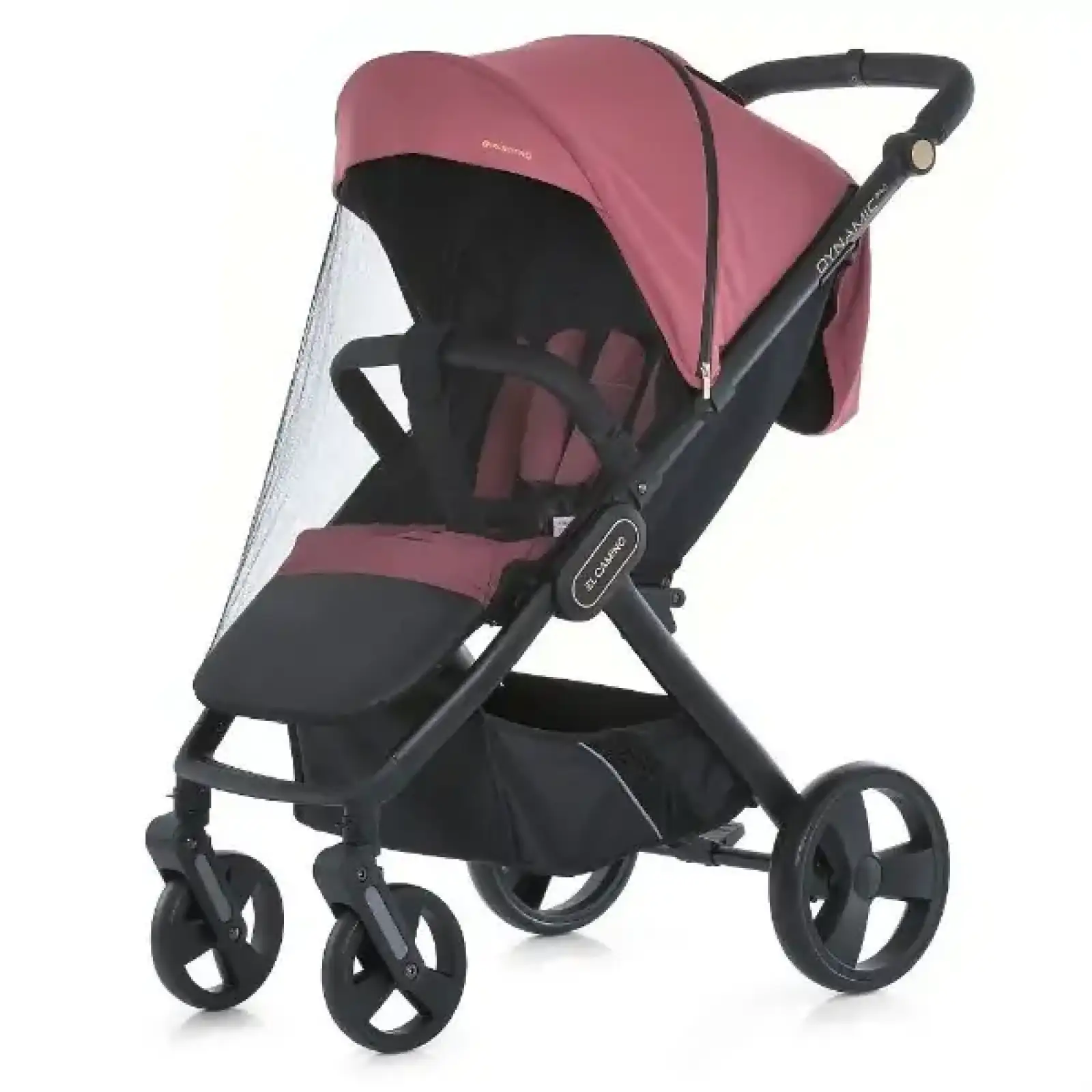 Коляска El Camino Dynamic PRO ME 1053-3 (dusty rose)