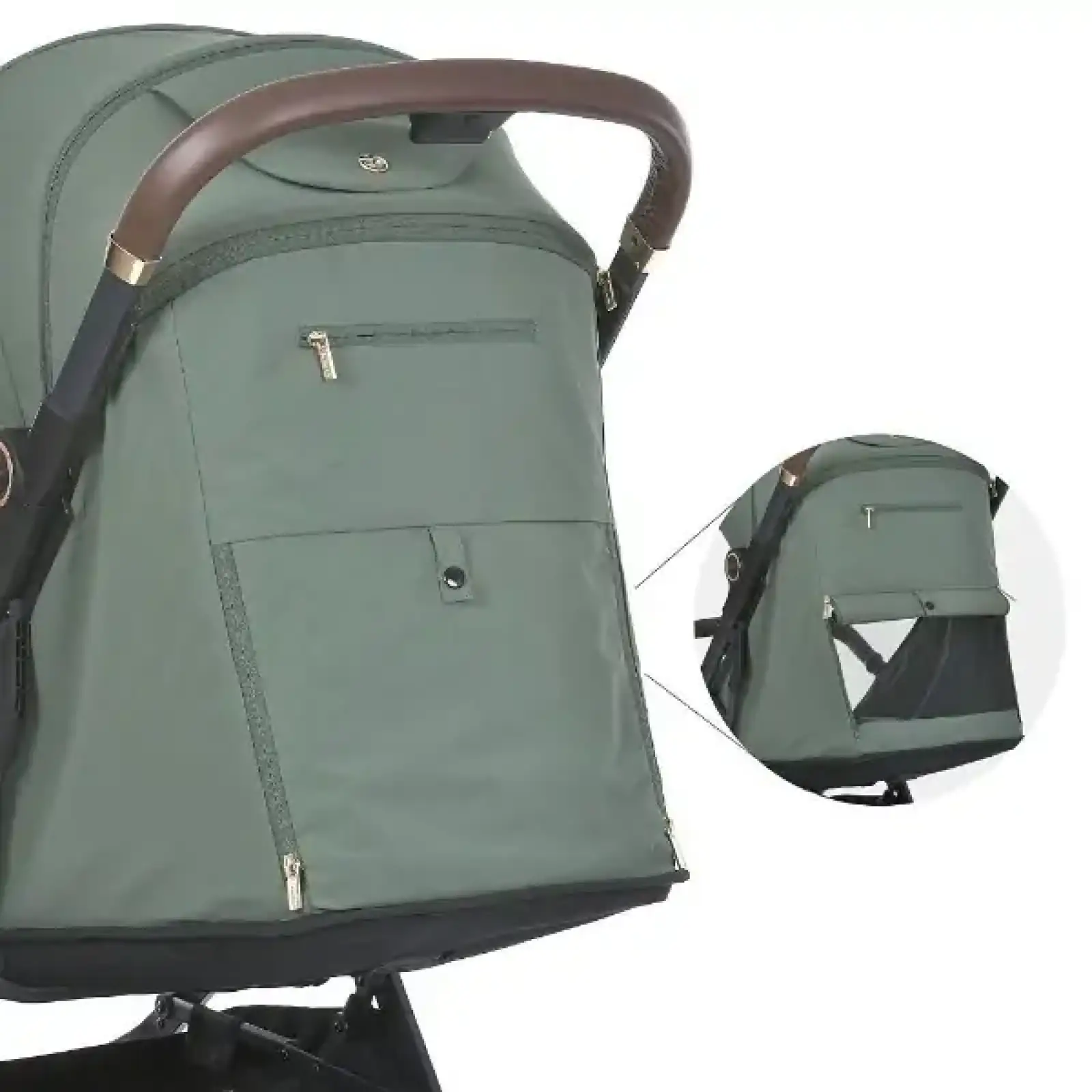 Коляска El Camino BEYA ME 1127-G (khaki green)