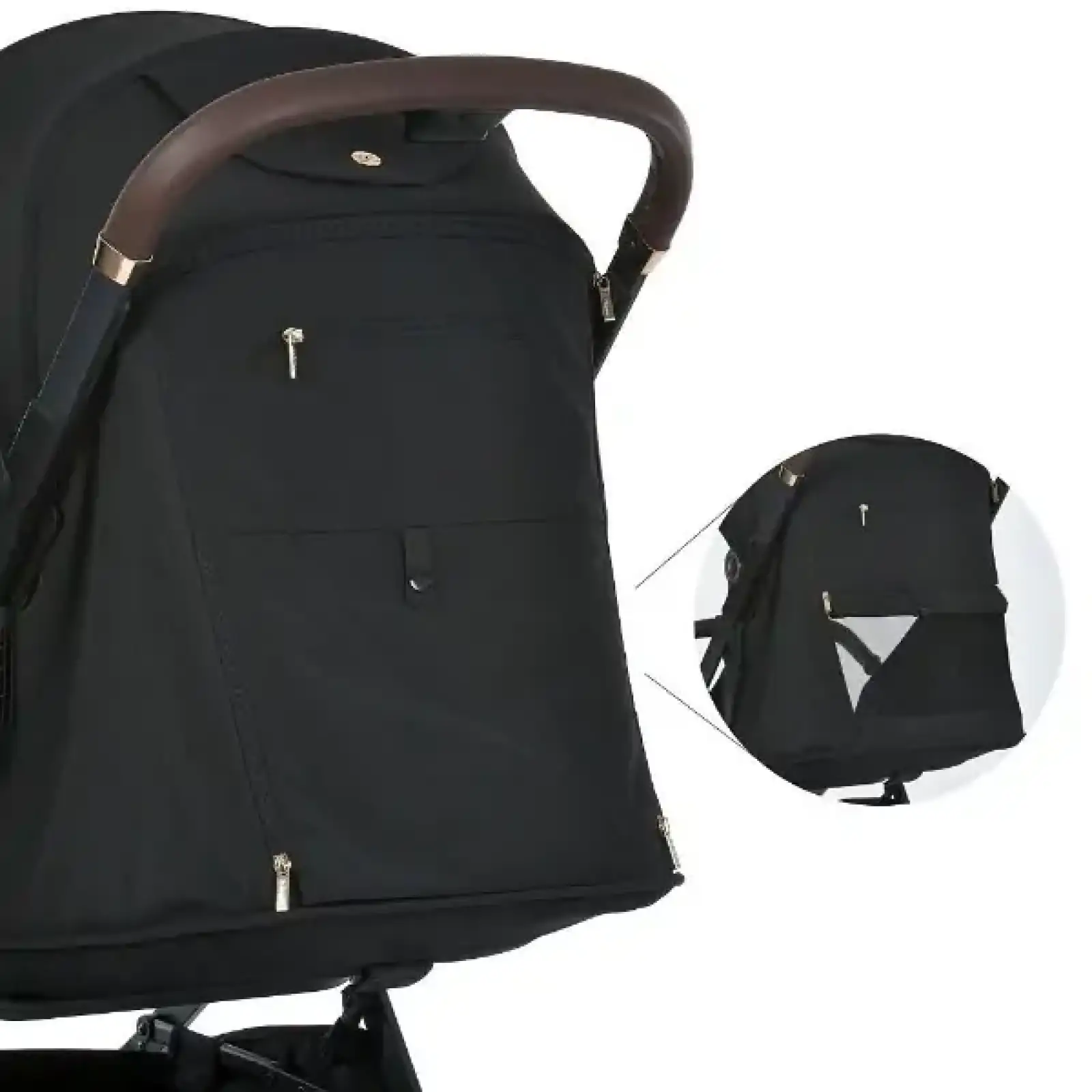 Коляска El Camino BEYA ME 1127-G (black)