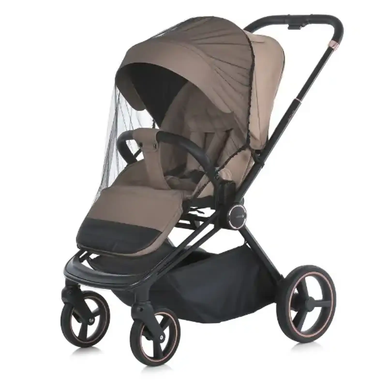 Коляска универсальная 2в1 El Camino Persona ME 1091-B (taupe beige)