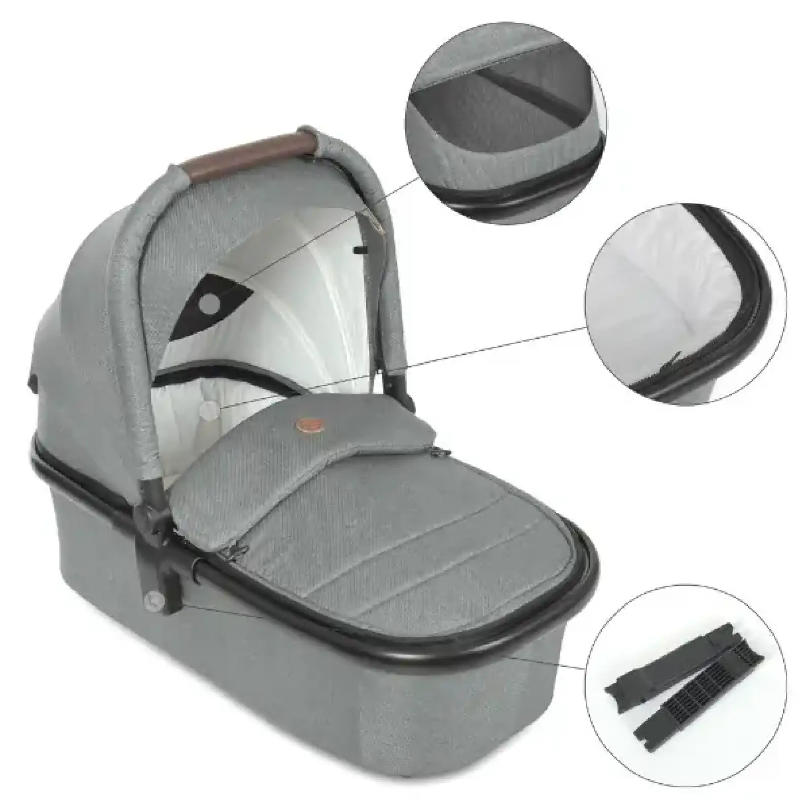 Коляска универсальная 2в1 El Camino Persona ME 1091-B (grey)
