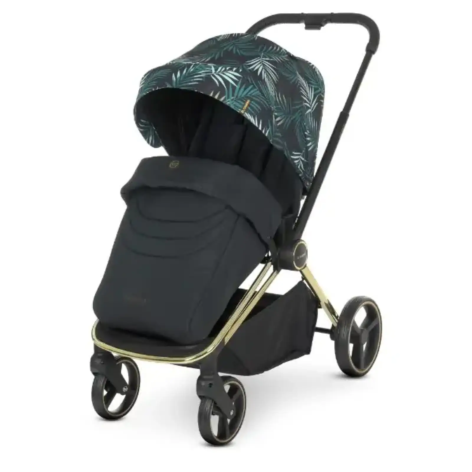 Коляска універсальна 2в1 El Camino Persona ME 1091-G (black green palm)